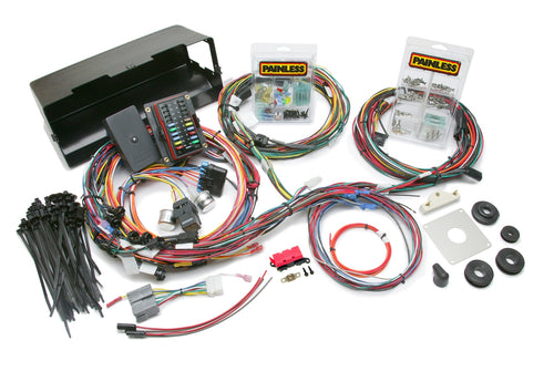 28 Circuit Direct Fit 1966-77 Bronco Harness W/O Switches