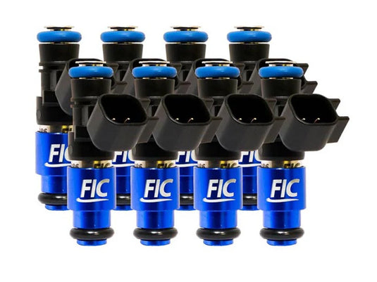 1200cc-D (130 lbs/hr at OE 58 PSI fuel pressure) FIC Fuel Injector Clinic Injector Set for 4.8/5.3/6.0 Truck Motors ('07-'13) (High-Z)