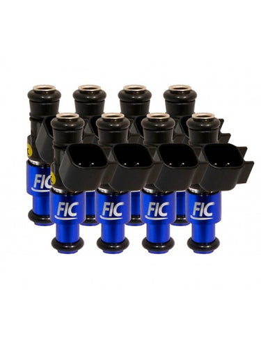 1440cc (160 lbs/hr at OE 58 PSI fuel pressure) FIC Fuel Injector Clinic Injector Set for 4.8/5.3/6.0 Truck Motors ('07-'13) (High-Z)