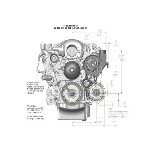 Load image into Gallery viewer, LOW LS DRIVE SYSTEM (ALT, P/S W/O A/C) DRIVER&#39;S SIDE
