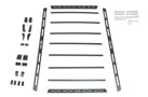 Load image into Gallery viewer, 2021-2025 Ford Bronco | 2-Door Hard Top Roof Rack

