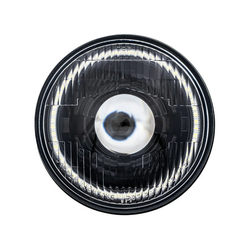 High/Low Beam Black 30W LED 575 with Classic Switchback Halo with Original Glass