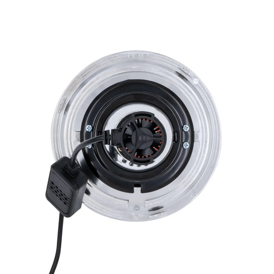 High/Low Beam Chrome 30W LED 575 with Classic Switchback Halo with Original Glass