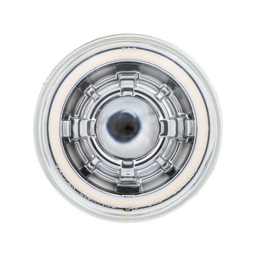 High/Low Beam Chrome 30W LED 575 with HDR Red Halo