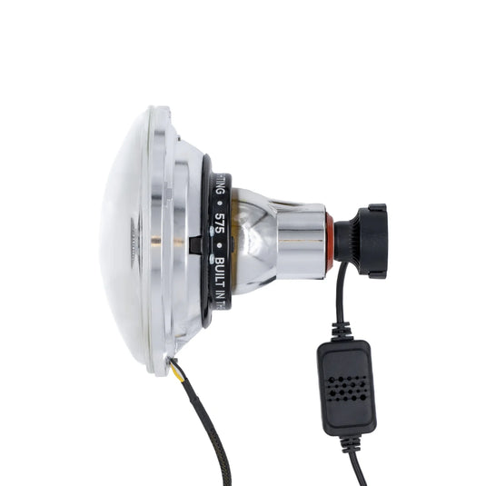 High/Low Beam Chrome 30W LED 575 with HDR Red Halo