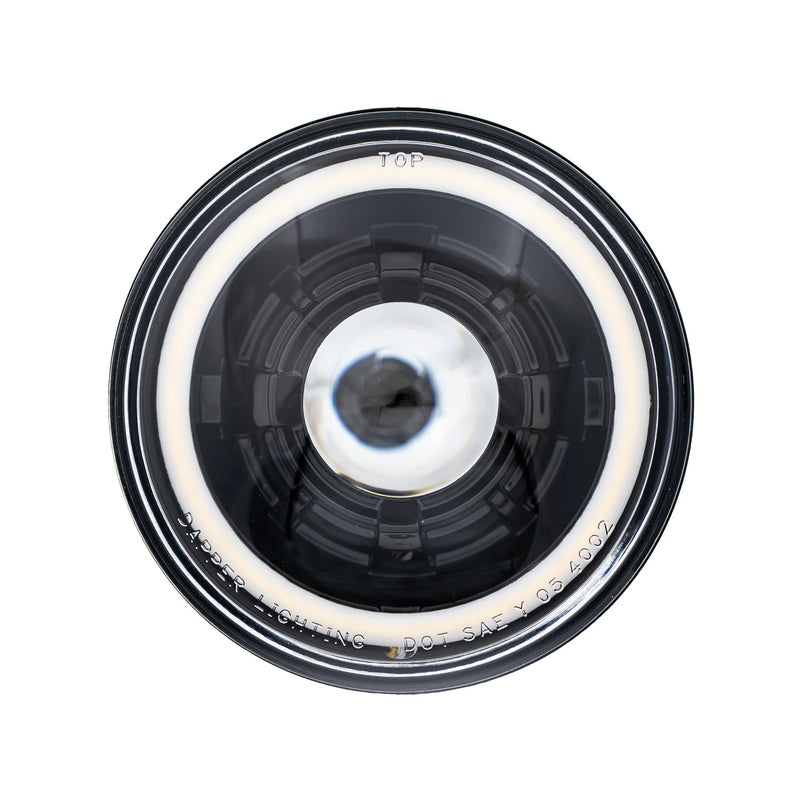 Load image into Gallery viewer, High/Low Beam Black 30W LED 575 with HDR Switchback Halo
