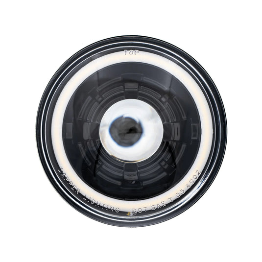 High/Low Beam Black 30W LED 575 with HDR Switchback Halo