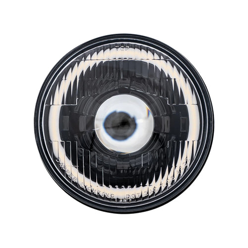 High/Low Beam Black 30W LED 575 with HDR Switchback Halo with Original Glass