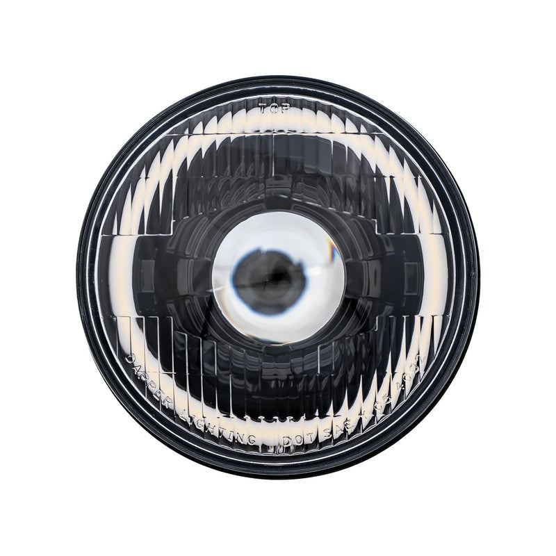 Load image into Gallery viewer, High/Low Beam Black 30W LED 575 with HDR Switchback Halo with Original Glass
