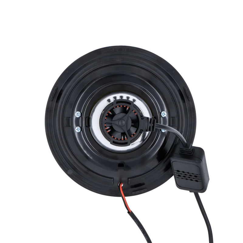 Load image into Gallery viewer, High/Low Beam Black 30W LED 575 with Modern Switchback Halo with Original Glass
