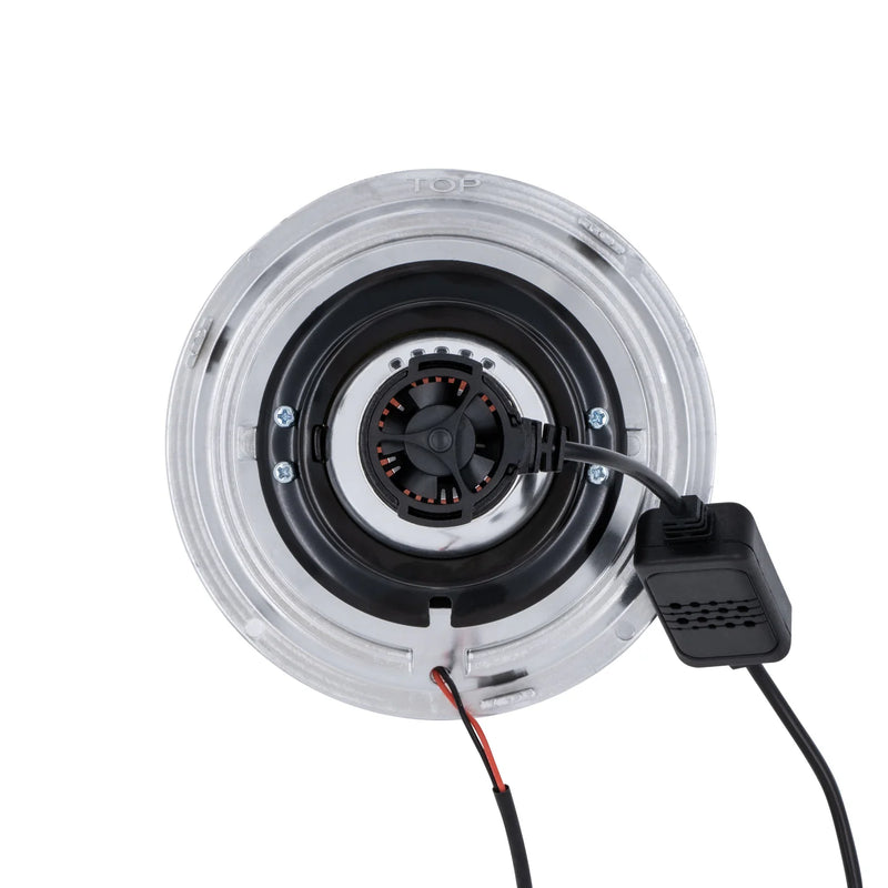 Load image into Gallery viewer, High/Low Beam Chrome 30W LED 575 with Modern Switchback Halo
