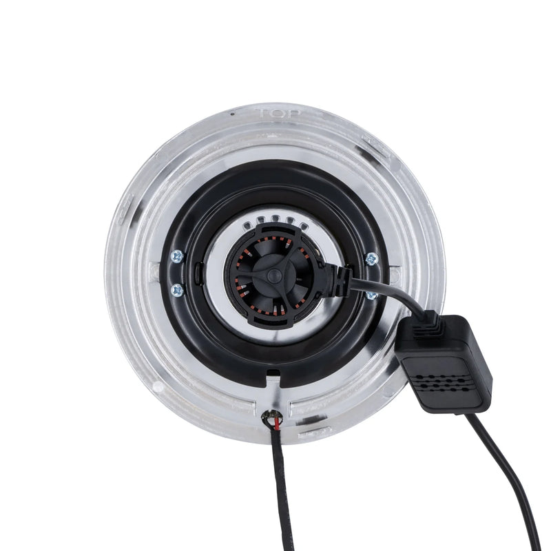Load image into Gallery viewer, High/Low Beam Chrome 30W LED 575 with Modern Switchback Halo with Original Glass
