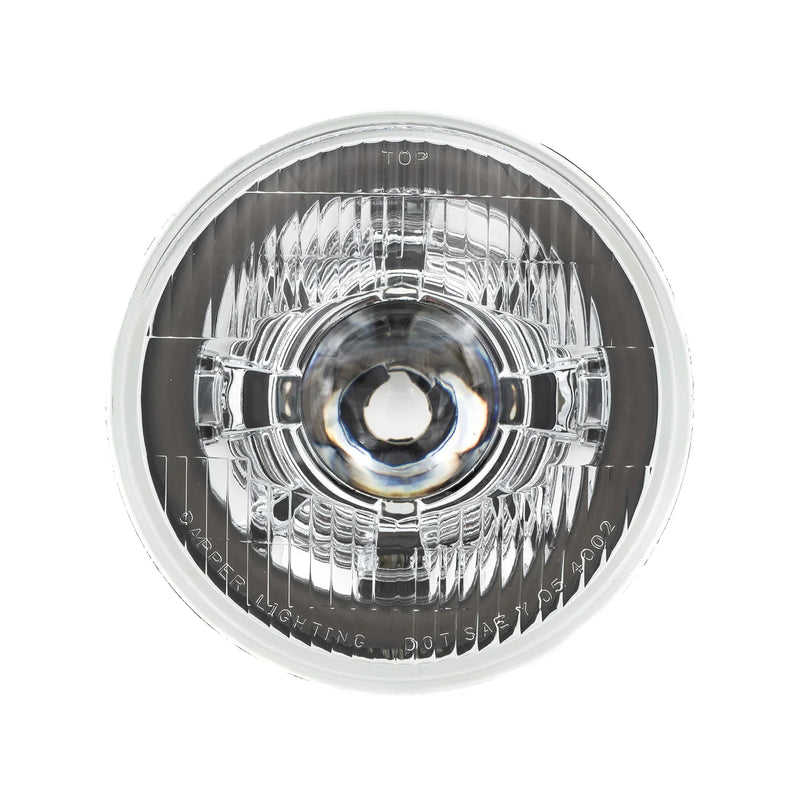Load image into Gallery viewer, High/Low Beam Chrome 30W LED 575 with HDR Smoked RGB Halo with Original Glass
