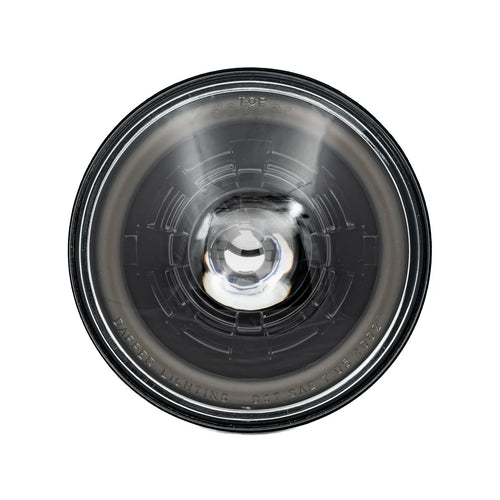 High/Low Beam Black 30W LED 575 with HDR Smoked Switchback Halo