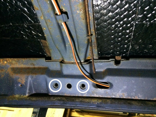 1966-67 Nova Front 3-Point Seat Belts for Bench Seats