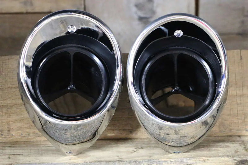 Load image into Gallery viewer, 67-68 Chevy Camaro Billet Aluminum Triple Vane A/C Vents with Chrome Bezel
