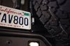 2021-2025 Ford Bronco Rear License Plate Relocation Bracket