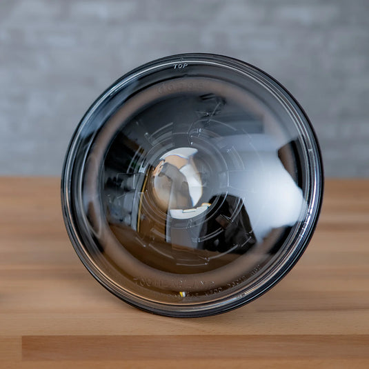 Black LED Seven with Smoked RGB Halo