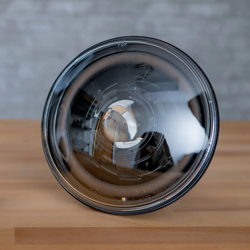 Black LED Seven with Smoked Red HDR Halo