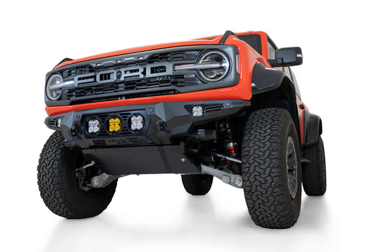 2022-2024 Bronco Raptor Front Skid Plate | Rock Fighter & Bomber Bumpers
