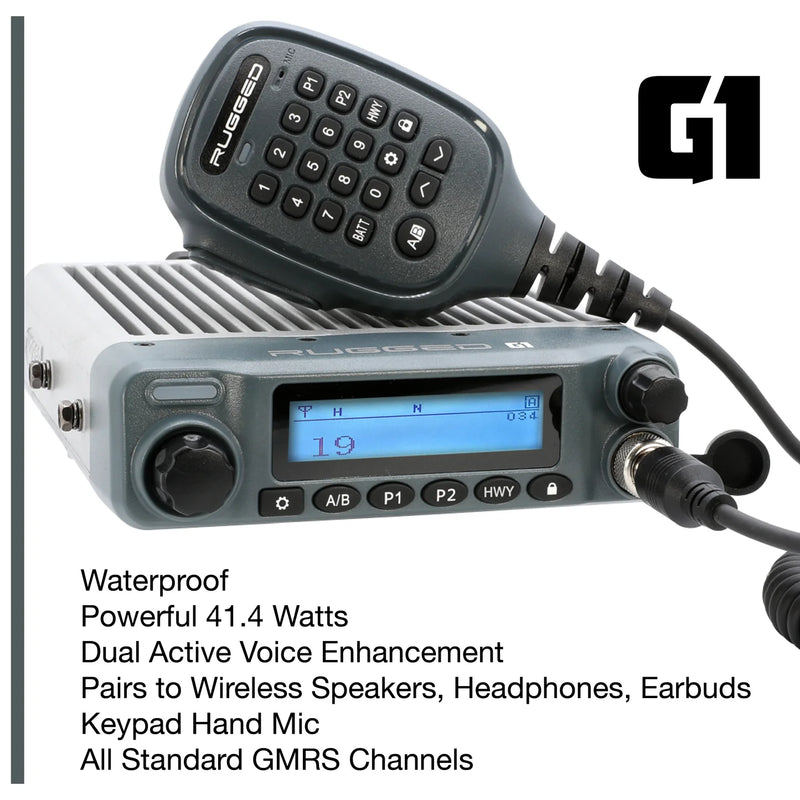 Load image into Gallery viewer, TK3 Toyota Radio Kit - with GMR45 POWER HOUSE Mobile Radio for Tacoma - 4Runner - Lexus
