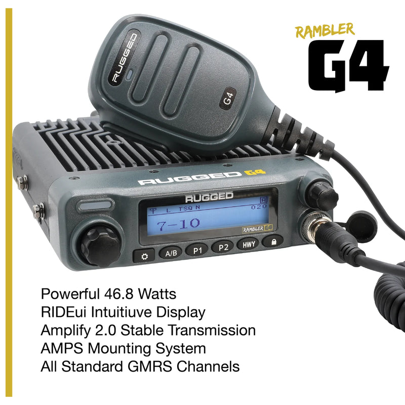 Load image into Gallery viewer, TK3 Toyota Radio Kit - with GMR45 POWER HOUSE Mobile Radio for Tacoma - 4Runner - Lexus
