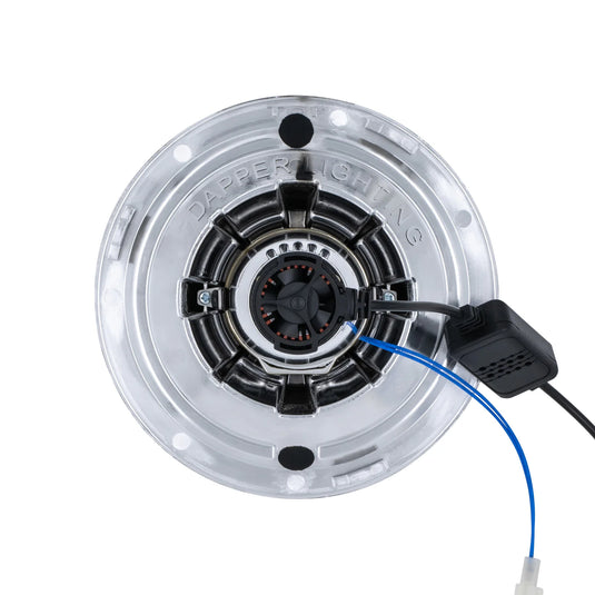 Chrome LED Seven with Original Glass