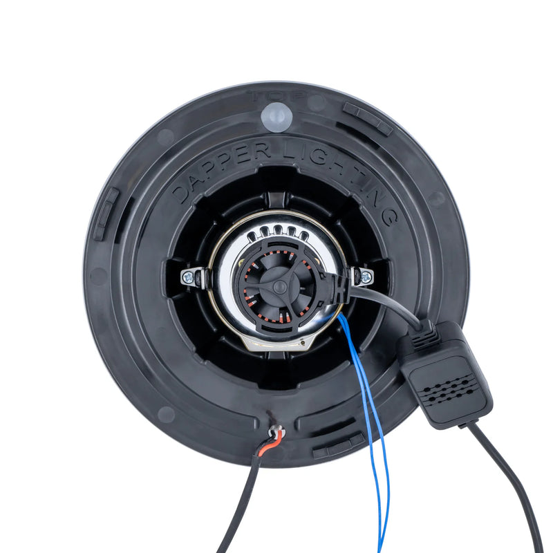 Load image into Gallery viewer, Black LED Seven with Modern Switchback Halo
