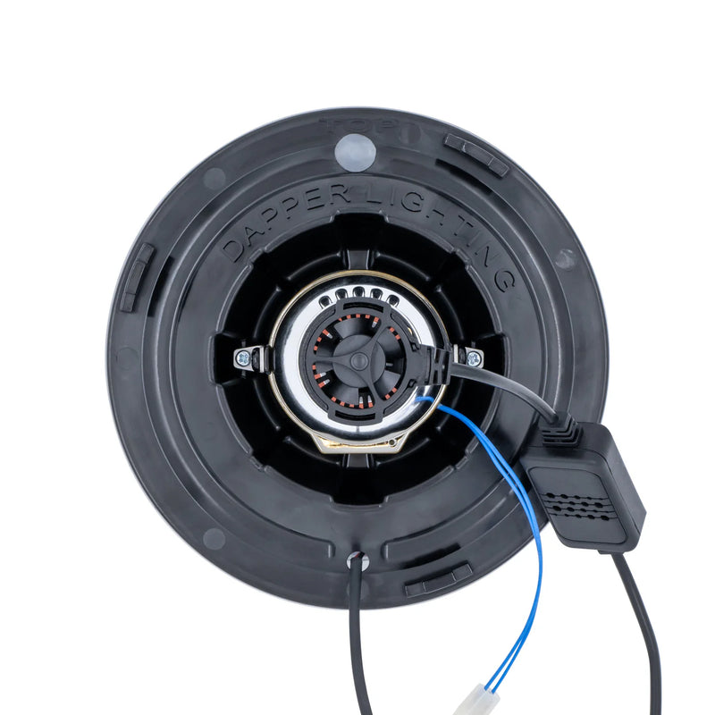 Load image into Gallery viewer, Black LED Seven with Classic Switchback Halo
