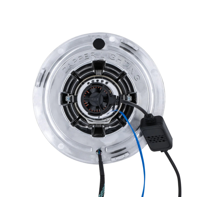 Load image into Gallery viewer, Chrome LED Seven with RGB Switchback Halo
