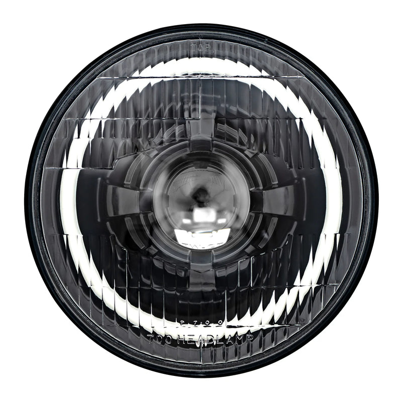 Load image into Gallery viewer, Black LED Seven with HDR Switchback Halo with Original Glass
