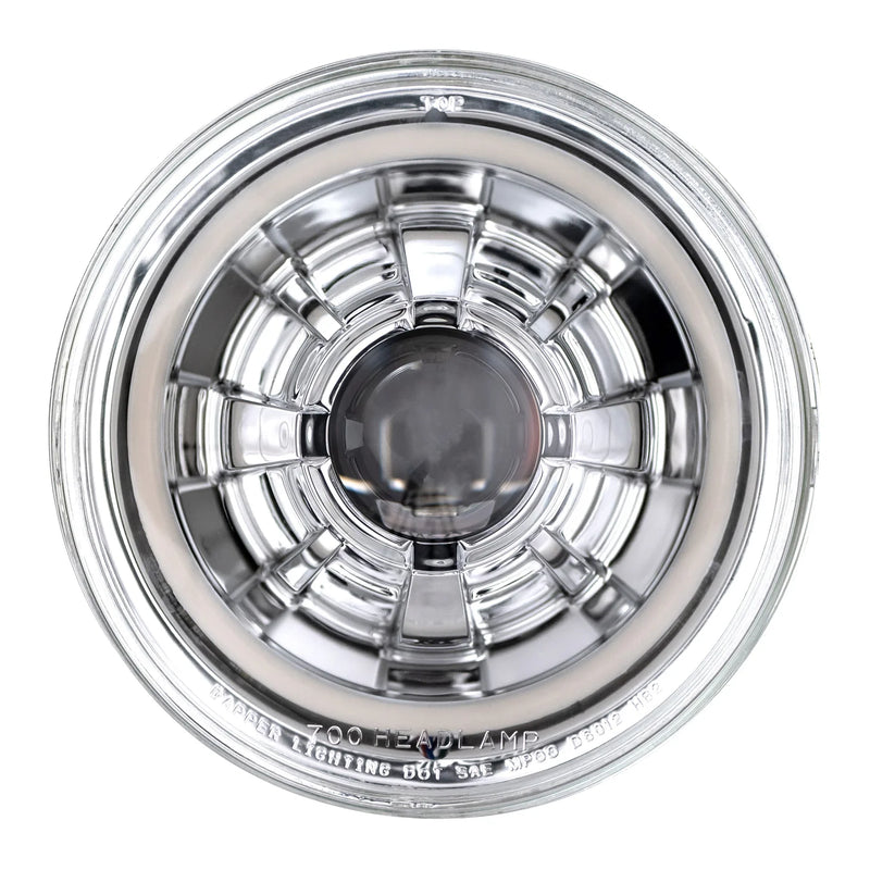 Load image into Gallery viewer, Chrome LED Seven with HDR Switchback Halo
