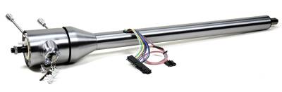 Load image into Gallery viewer, Universal 28&quot; Tilt Floor Shift Steering Column with Keyed Ignition
