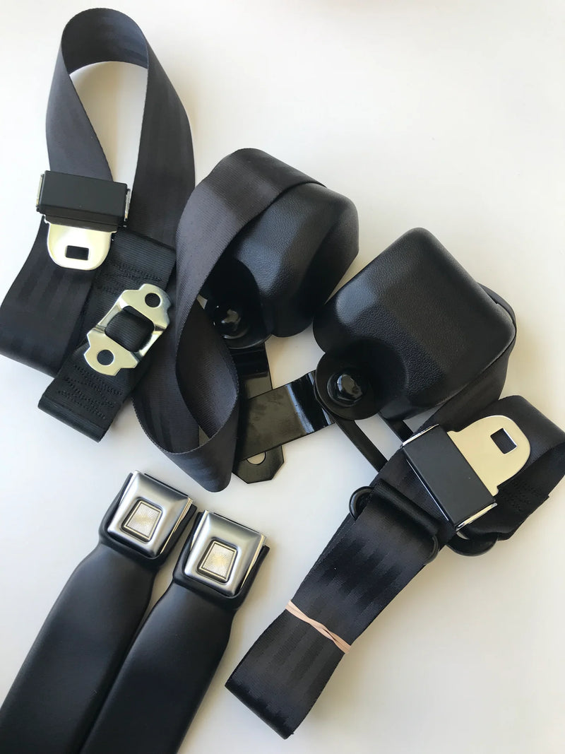 Load image into Gallery viewer, 1967-69 Camaro Front 3-Point Seat Belts
