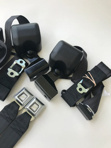 1966-67 Nova Front 3-Point Seat Belts for Bench Seats