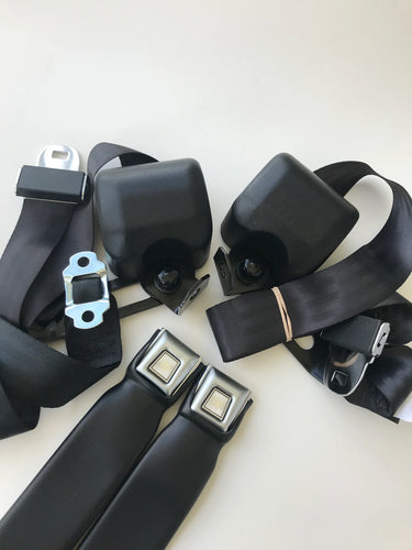 1966-72 El Camino Front 3-Point Seat Belts for Bucket Seats