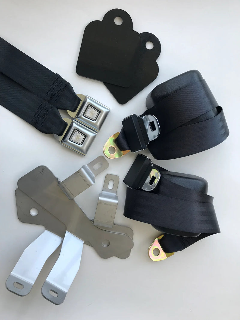 Load image into Gallery viewer, 1967-68 Camaro Rear 3-Point Seat Belts
