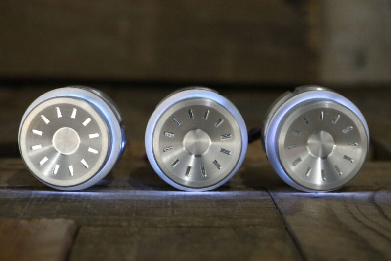 Load image into Gallery viewer, Quantum Carbon Fiber Ring PODS A/C Controls
