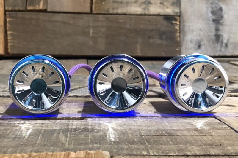 Load image into Gallery viewer, Quantum Carbon Fiber Ring PODS A/C Controls
