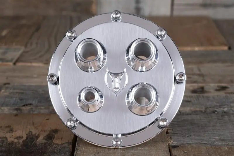 Load image into Gallery viewer, Diablo Round A/C Bulkhead with Cap Screws
