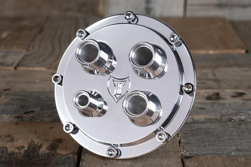 Diablo Round A/C Bulkhead with Cap Screws