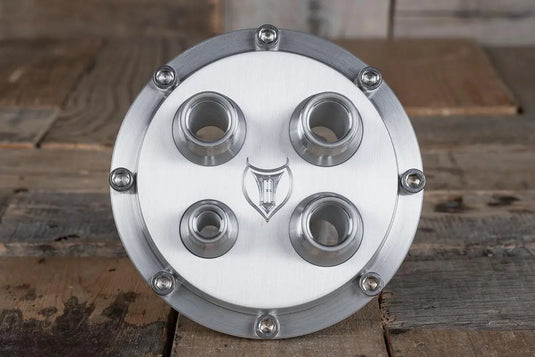 Diablo Round A/C Bulkhead with Cap Screws