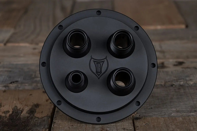 Load image into Gallery viewer, Diablo Round Revolver A/C Bulkhead
