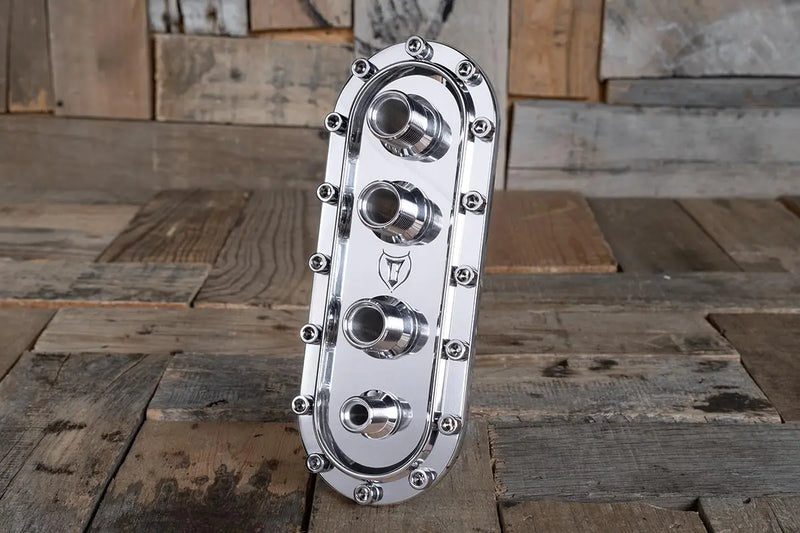 Load image into Gallery viewer, Diablo Vertical A/C Bulkhead with Cap Screws
