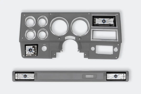 1973-80 Chevy Truck – Blazer A/C Aluminum Vent Blue LED