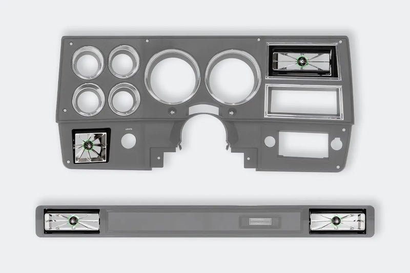 Load image into Gallery viewer, 1973-80 Chevy Truck – Blazer A/C Aluminum Vent Green LED
