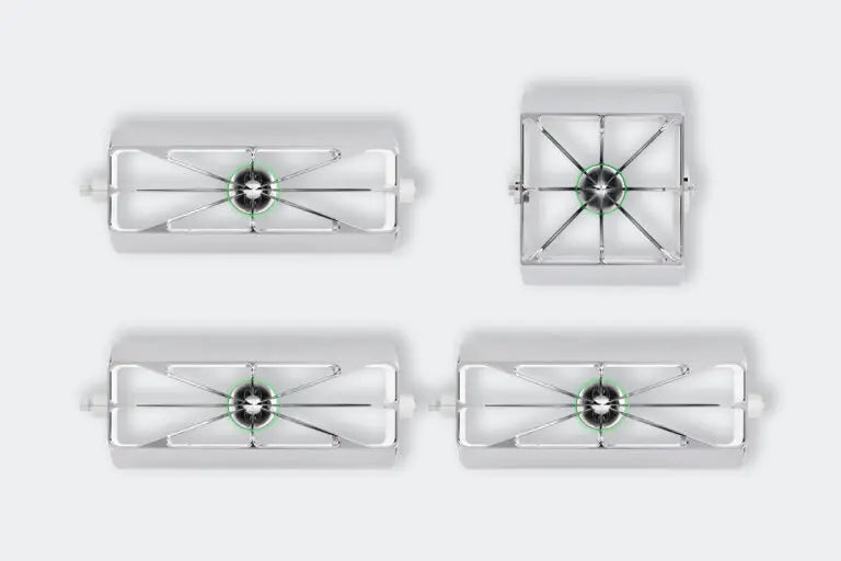 Load image into Gallery viewer, 1981-87 Chevy Truck – Blazer A/C Aluminum Vent Green LED
