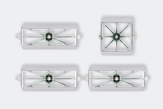 1973-80 Chevy Truck – Blazer A/C Aluminum Vent Green LED