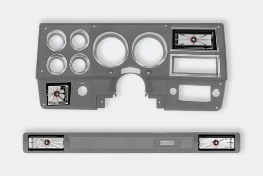 1973-80 Chevy Truck – Blazer A/C Aluminum Vent Red LED