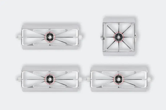 1973-80 Chevy Truck – Blazer A/C Aluminum Vent Red LED